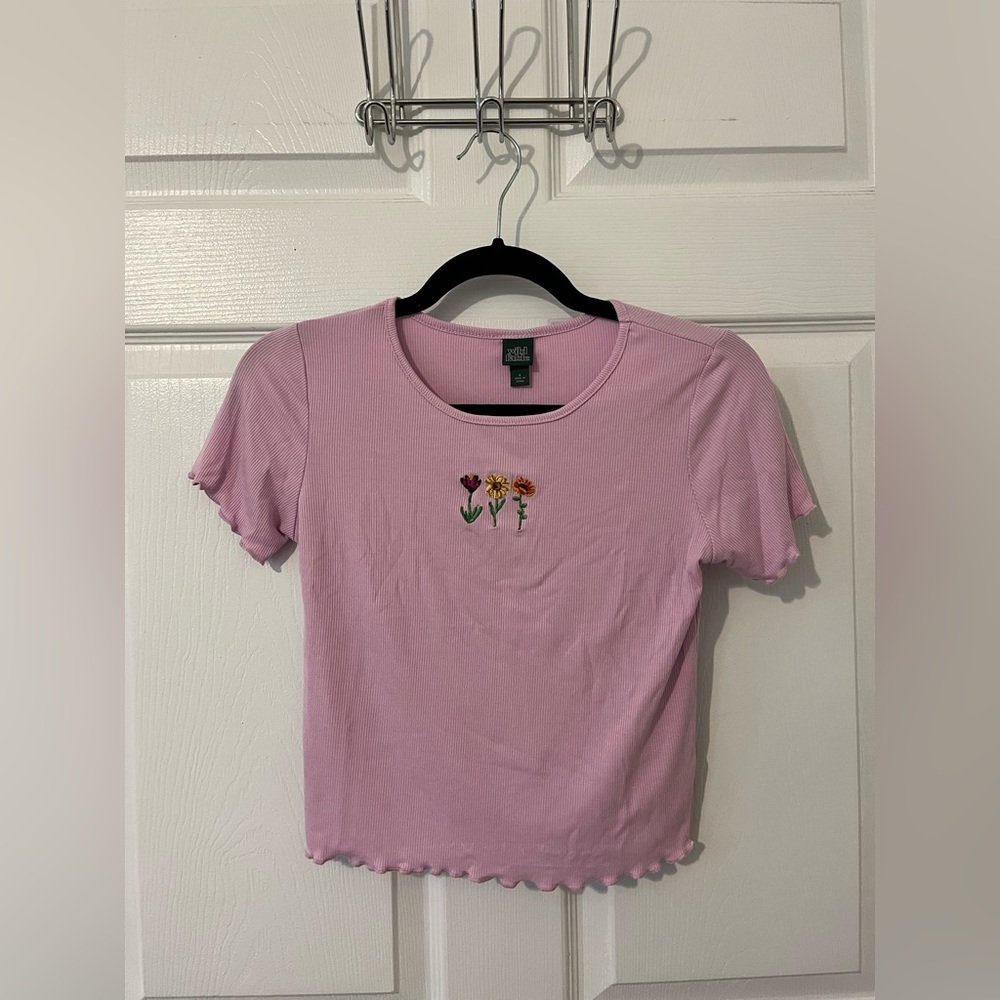 Wild Fable Target Cropped Shirt